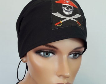 Red Pirate Head Scarf - Etsy
