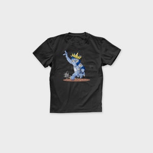 Monster Fresh Prince | LA 16 |  Adult Shirt | Baseball Shirt | Baseball Monster | Unisex | That One Artist