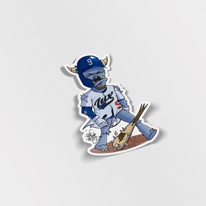 Baseball Sticker | Los Angeles | That One Artist | Laptop Sticker | Water Bottle Sticker