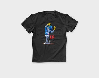 Monster Hip Lock LA Camisa / Camisetas streetwear / Camisa de béisbol / Unisex / Los Ángeles / Ese artista