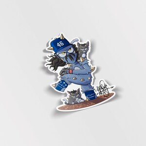 Baseball Sticker | Los Angeles | That One Artist | Laptop Sticker | Water Bottle Sticker