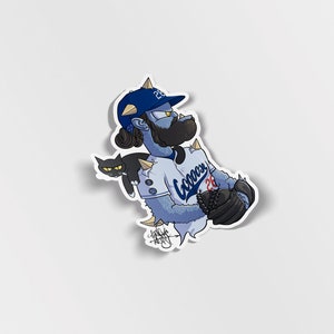 Baseball Sticker | Los Angeles | That One Artist | Laptop Sticker | Water Bottle Sticker