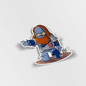 Baseball Sticker | Los Angeles | That One Artist | Laptop Sticker | Water Bottle Sticker