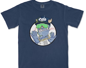Monster Dugie NY#24 / Camisa para adultos / Camisa de béisbol / Monstruos de béisbol / Nueva York / Ese artista
