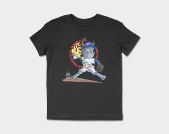 Monster Moto Camisa de béisbol juvenil / Camisa de béisbol / LA #18 / Unisex / Ese artista