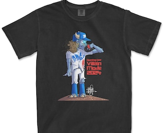 Camisa del día de apertura de Monster Glas / Camisa para adultos / Camisa de béisbol / Monstruos de béisbol / Los Ángeles / Ese artista