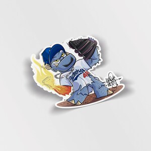 Baseball Sticker | Los Angeles | That One Artist | Laptop Sticker | Water Bottle Sticker