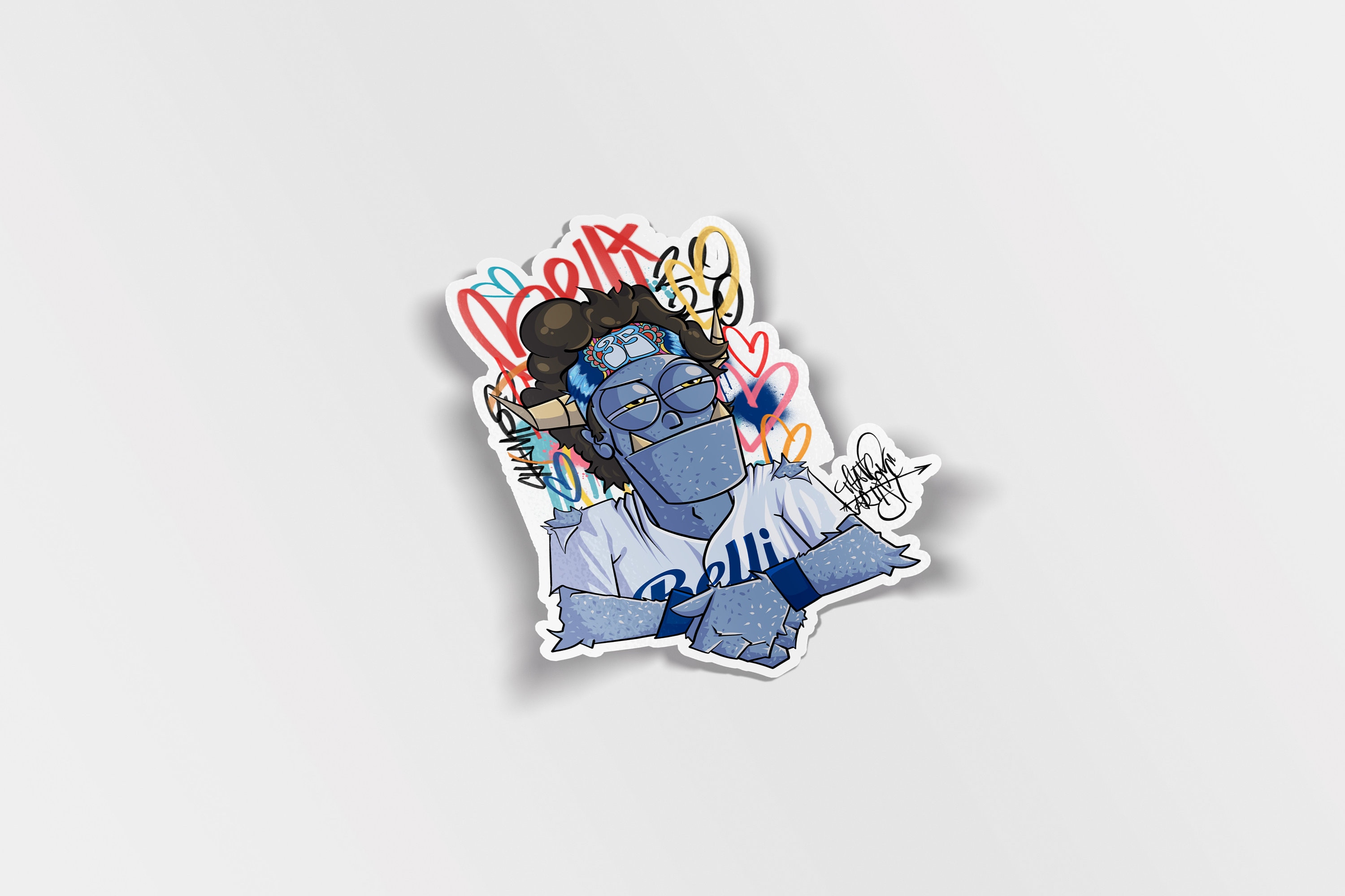 Monster Sticker Bom Wallpapers Monster Sticker Bomb