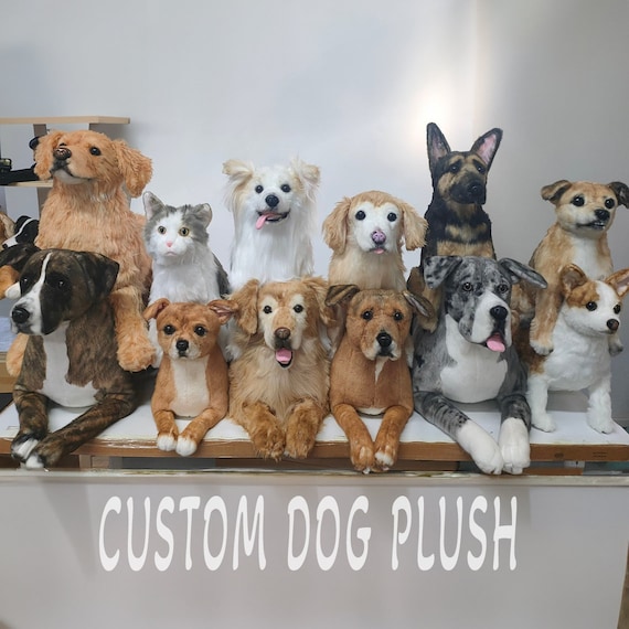Pet Memorial Gifts, Pet Memorial Plush, Custom Dog Plush, Custom Pet Plush, Dog Stuffed Animal, Custom Stuffed Dog