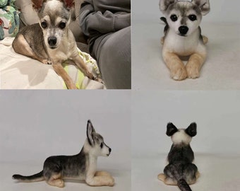 Pet Memorial Stuff Animal | Custom Stuffed Animal | Pet Clone | Custom Stuffed Dog | Dog Replica