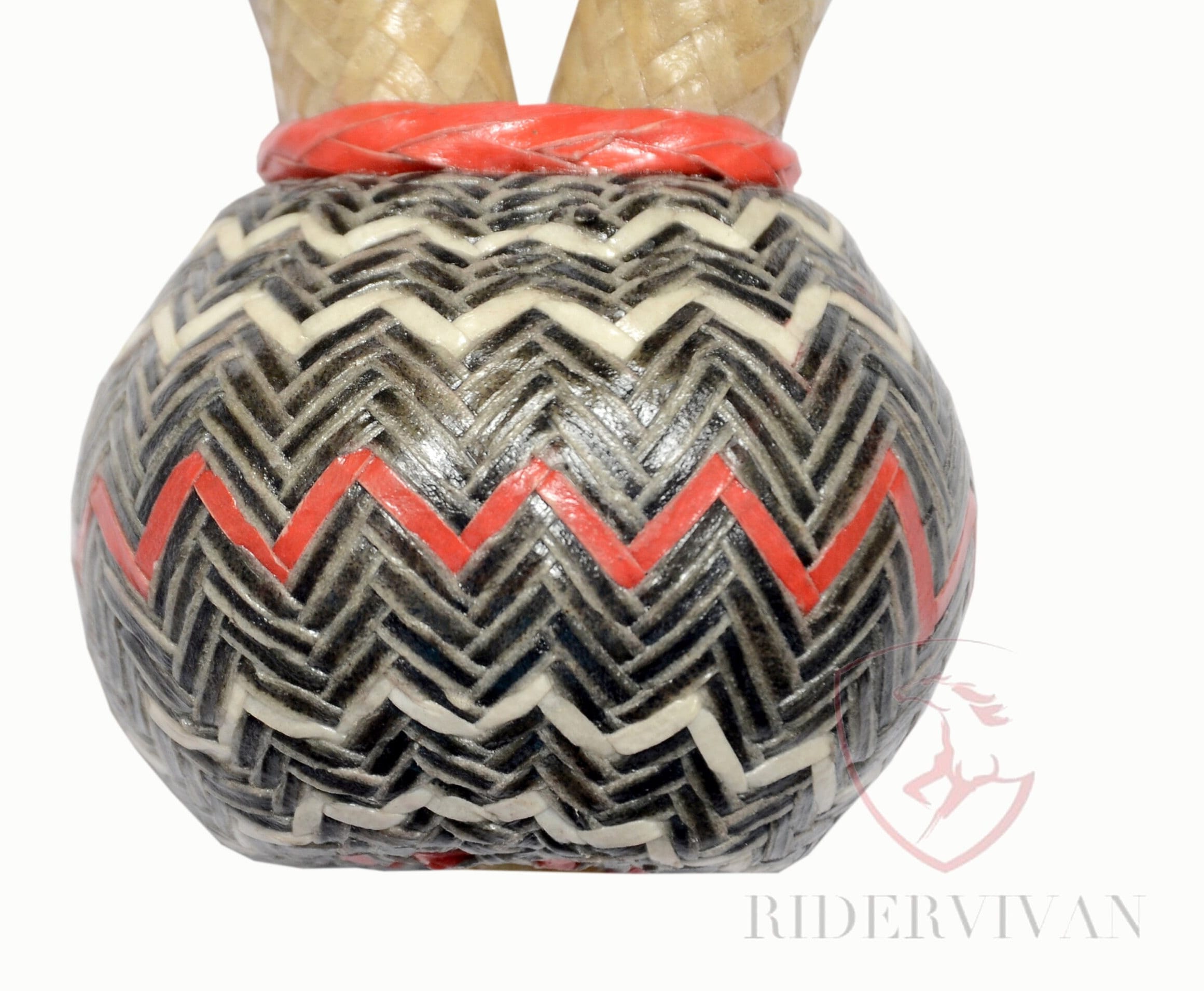 Ensemble Bosal Western 40 Tresses En Cuir Brut Naturel Avec Mécate Crin De Cheval - RIDER VIVAN