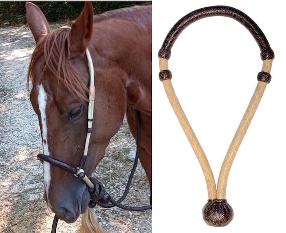 Bosal Tressé Cuir Brut Bosal Tressé Avec Cuir Brut Marron