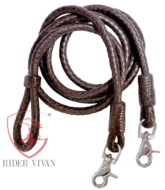 Cashel CASHEL ADJUSTABLE FLAT BRAID ROPING REIN - THREE COLORS | WRS
