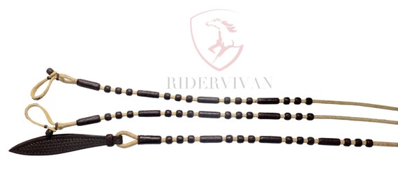 Artisanat noir neuf tressé à la main en cuir brut naturel Romel Romal