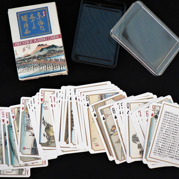 Hiroshige Playing Cards Spielkarten Kartenspiel Gesellschaftsspiel Skat Poker