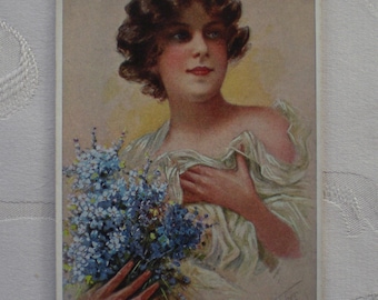 Artist card around 1910