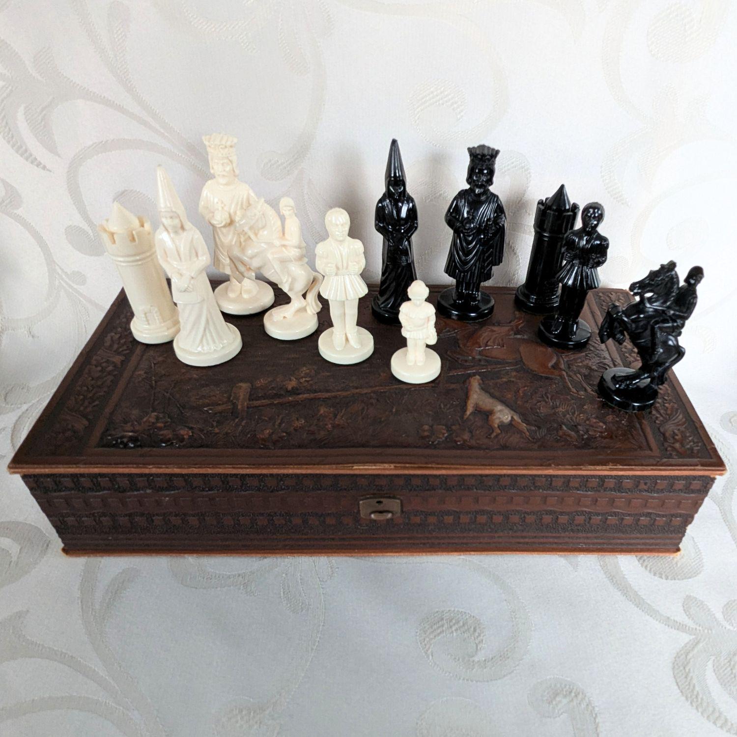 Ivory chess set - Etsy 日本