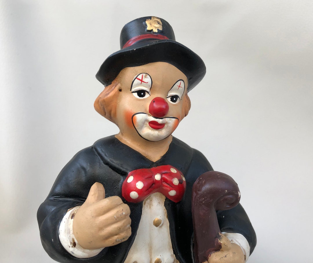 Muñeca De Merlina Addams Figura De Payaso De Ceru00e1mica De 18cm