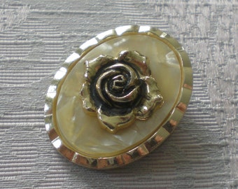 Scarf clip, costume jewellery