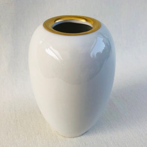 Small flower vase vase off white Rosenthal Selb Germany