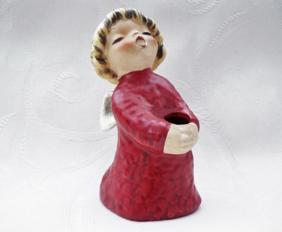 Christmas Christmas Angel Etsy 259 Engel 1965 - Gra Candlestick Candlestick Goebel