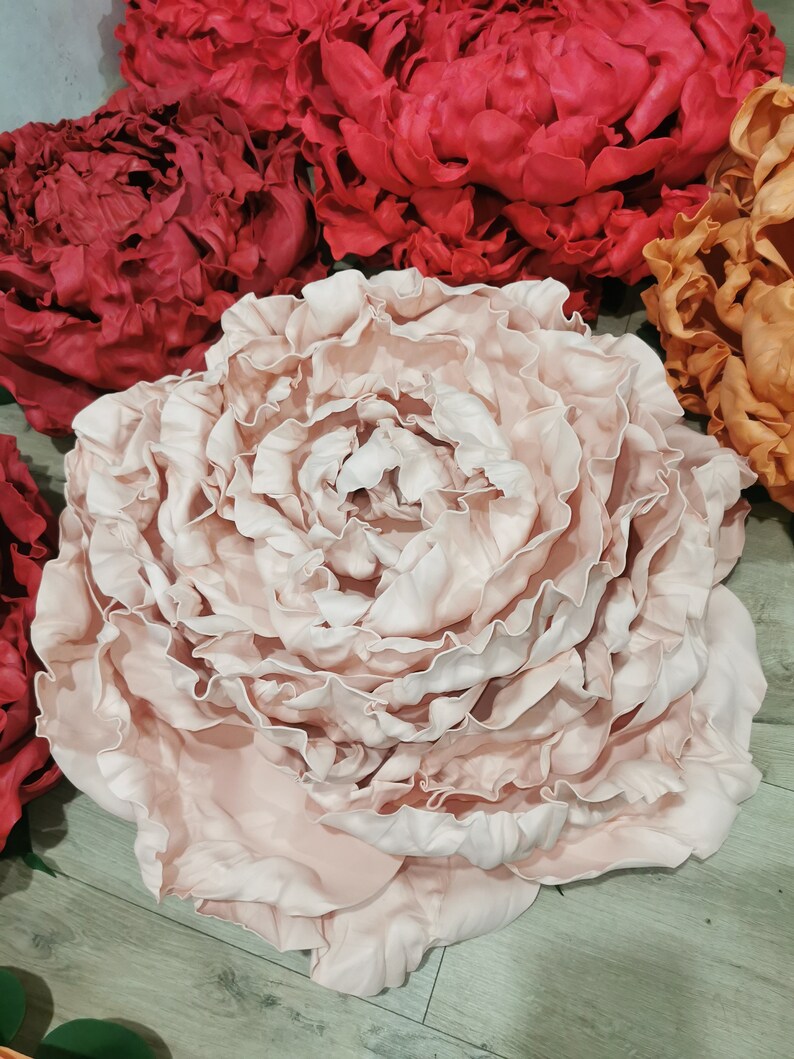 Giant Rose/wedding Decor/huge Red Rose/flower Head/event Decor/big