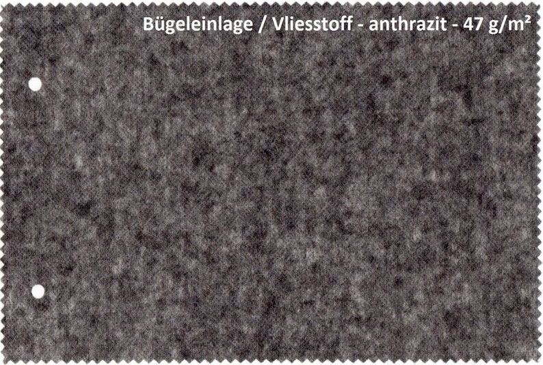 Bügeleinlage/Vliesstoff ca. 47 g/m Bild 1