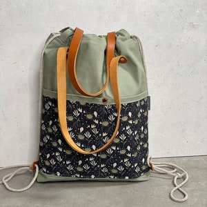 Backpack bag/gym bag/festival bag/gym bag/2in1/bag ANNI