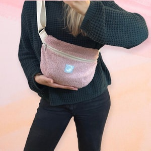 Plüsch Bauchtasche/ XL Bauchtasche / Hipbag aus Plüsch
