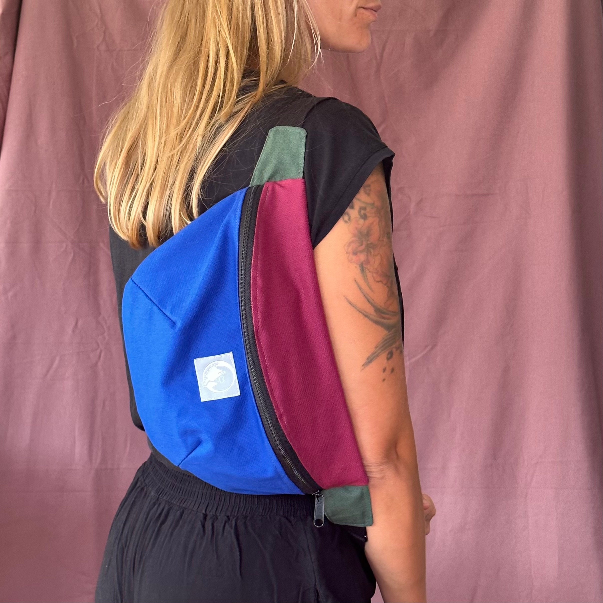Colour block bum bag hotsell