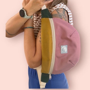 Bauchtasche JOE/ XL Bauchtasche/ Hipbag / colorblock Bauchtasche XL