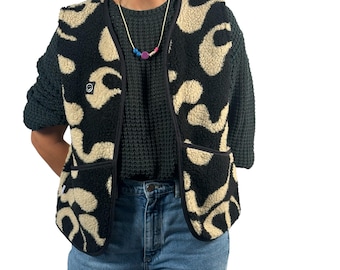 Vest / Plush vest / vest / vest Waves