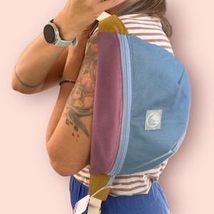 Bauchtasche JOE/ XL Bauchtasche/ Hipbag / colorblock Bauchtasche XL