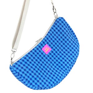 Tasche KAJA / Umhängetasche / gestreifte Tasche / gesteppte Tasche / Alltagstasche / bunte Umhängetasche