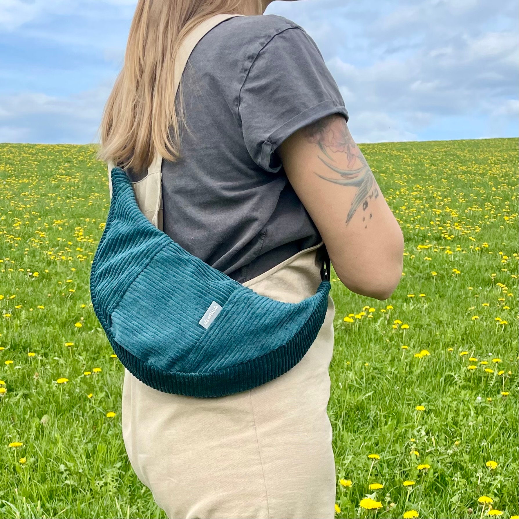 Corduroy Bag / Crossbody Bag / Bum Bag / Halfmoon Bag - Etsy