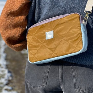 bolsa acolchoada / bolsa colorblock / bolsa acolchoada