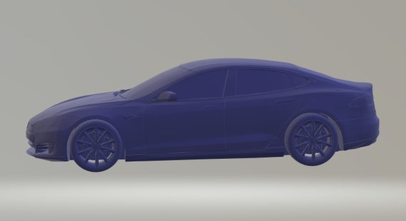 Tesla Model S 3d Model 3d Printing Files Tesla Printing Model 3d Model 3d Stl Files 3d Cars