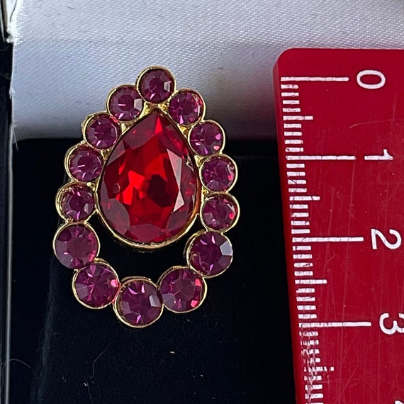 Vintage Napier Earrings - Napier Jewelry Screwbac… - image 8