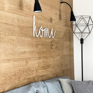 Strona główna Drewniany znak - Drewniana dekoracja ścienna - Drewniana tabliczka ścienna - Wystrój salonu - Drewniana dekoracja ścienna zdjęcie 4