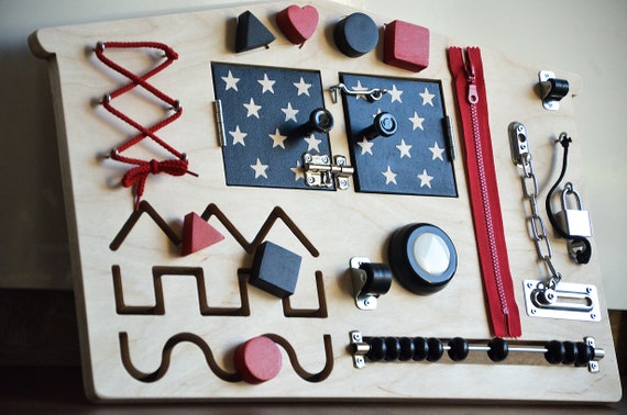 children's sensory board