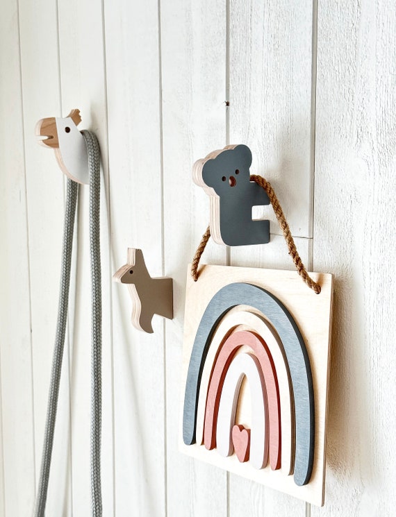 Animal Wall Hooks Coat Storage for Kids Nursery Decor Koala Wall Hook Decorative Wall Hooks Coat Hooks for Kids Room Decorative Hooks Etsy Canada