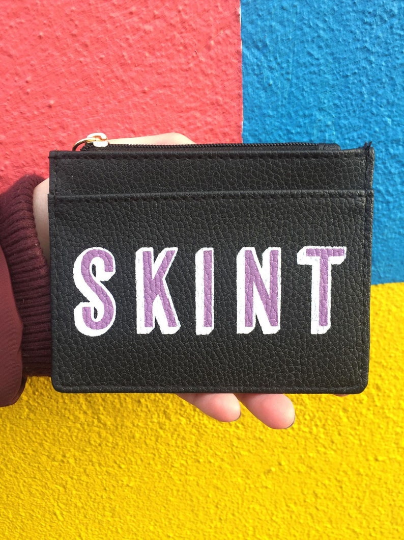 Hand Painted Skint Purse