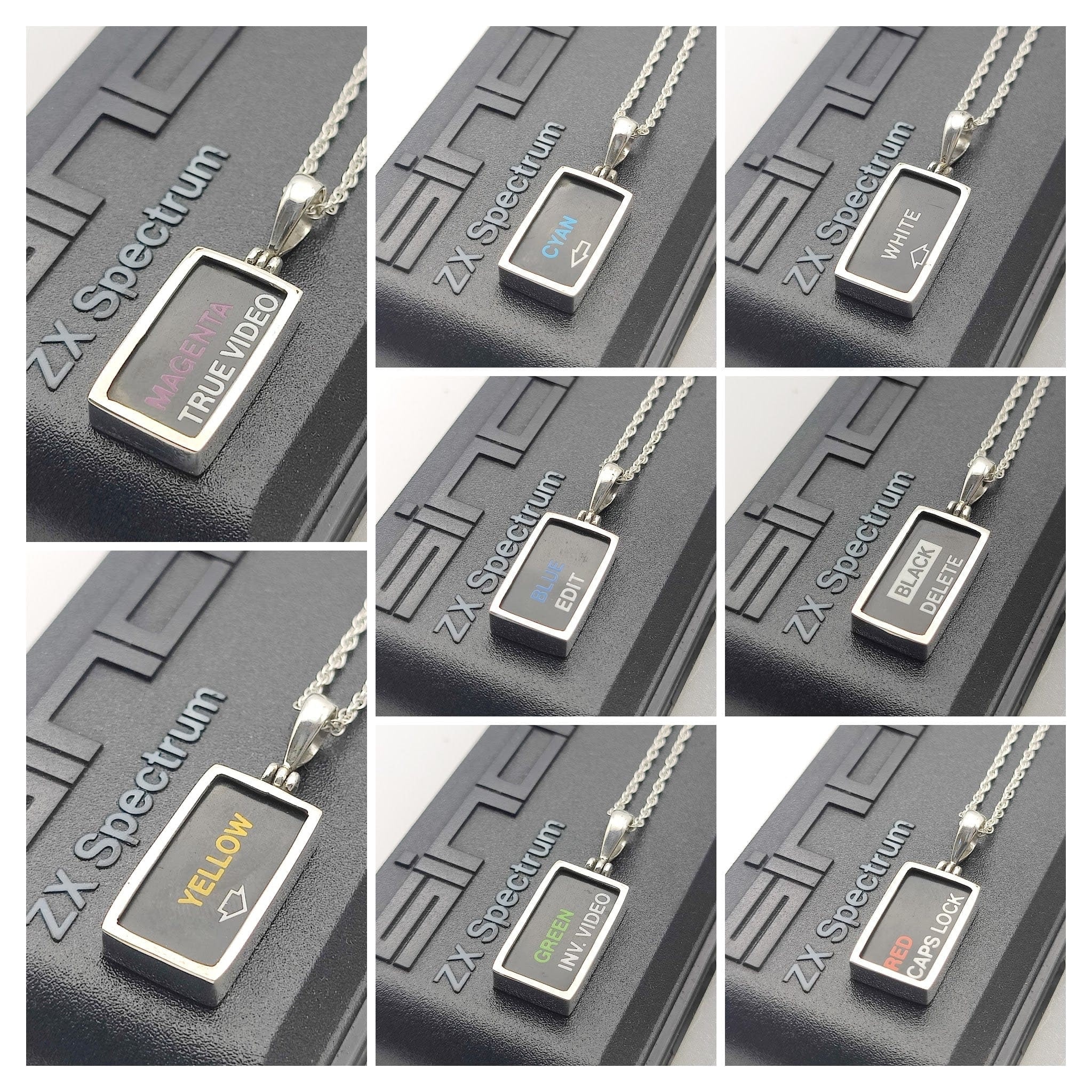 1さん専用 ✴︎瑆✴︎ ZX Spectrum Keyboard Pendant | Colours | Computer