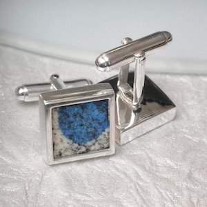 K2 Mountain Cufflinks in Sterling Silver