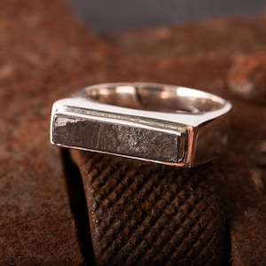 Spitfire Ring for Men | Made with Original Spitfire Parts | Set in Sterling Silver