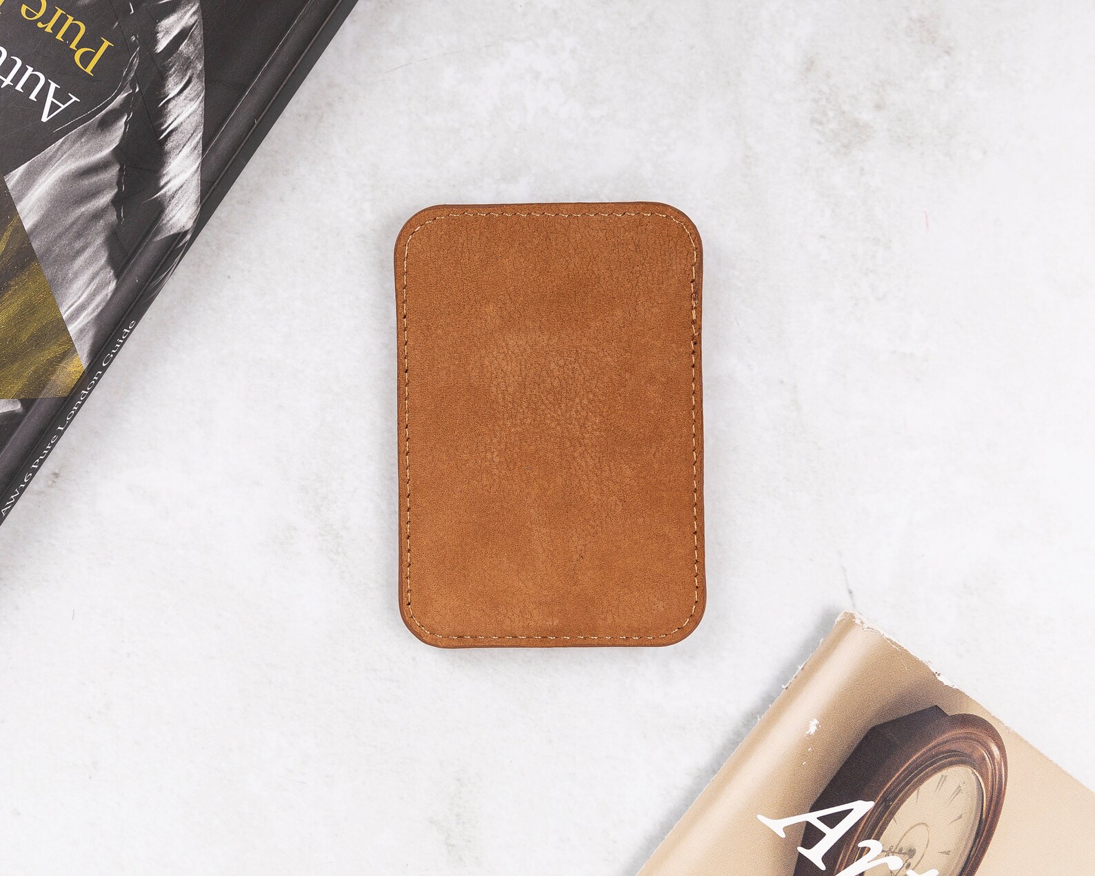 Leather MagSafe Card Holder for iPhone 12 Series Etsy