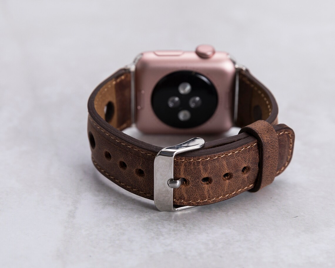 dark brown apple watch band
