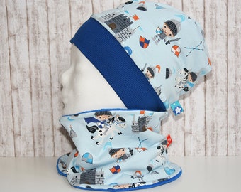 sombrero de invierno, sombrero de los niños, gorro, bufanda deslizante, lazo, gorro de los niños, caballero, KU 47 - 49 cm