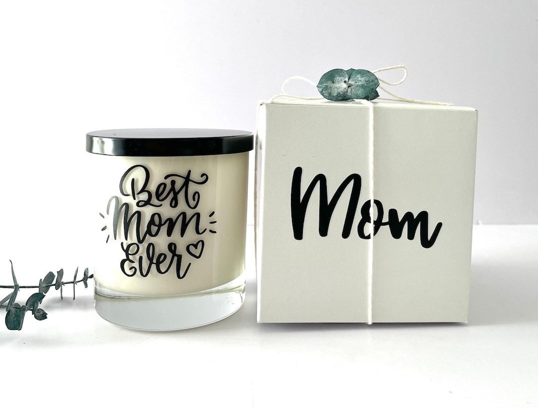 Best Mom Ever Candle/ Mom Candle Gift/ Mother's Day Gift Etsy