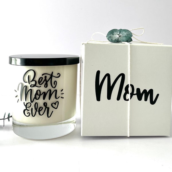 Best Mom Ever Candle Etsy